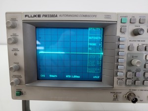 Thumbnail image of FLUKE Autoranging Combiscope Oscilloscope   Model PM3380A Lab