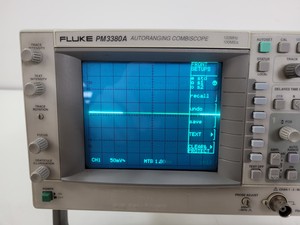 Thumbnail image of FLUKE Autoranging Combiscope Oscilloscope   Model PM3380A Lab