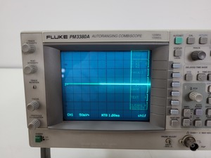 Thumbnail image of FLUKE Autoranging Combiscope Oscilloscope   Model PM3380A Lab