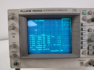 Thumbnail image of FLUKE Autoranging Combiscope Oscilloscope Model PM3394A Lab