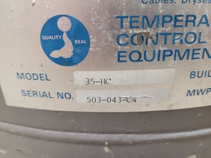Thumbnail image of Taylor-Wharton Liquid Nitrogen Sample Storage Dewar 35-HC Lab