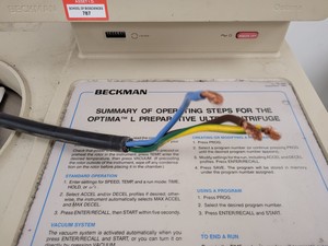 Thumbnail image of Beckman Coulter L-80 Optima Ultracentrifuge Lab