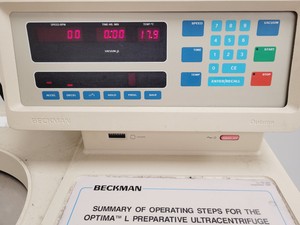 Thumbnail image of Beckman Coulter L-80 Optima Ultracentrifuge Lab