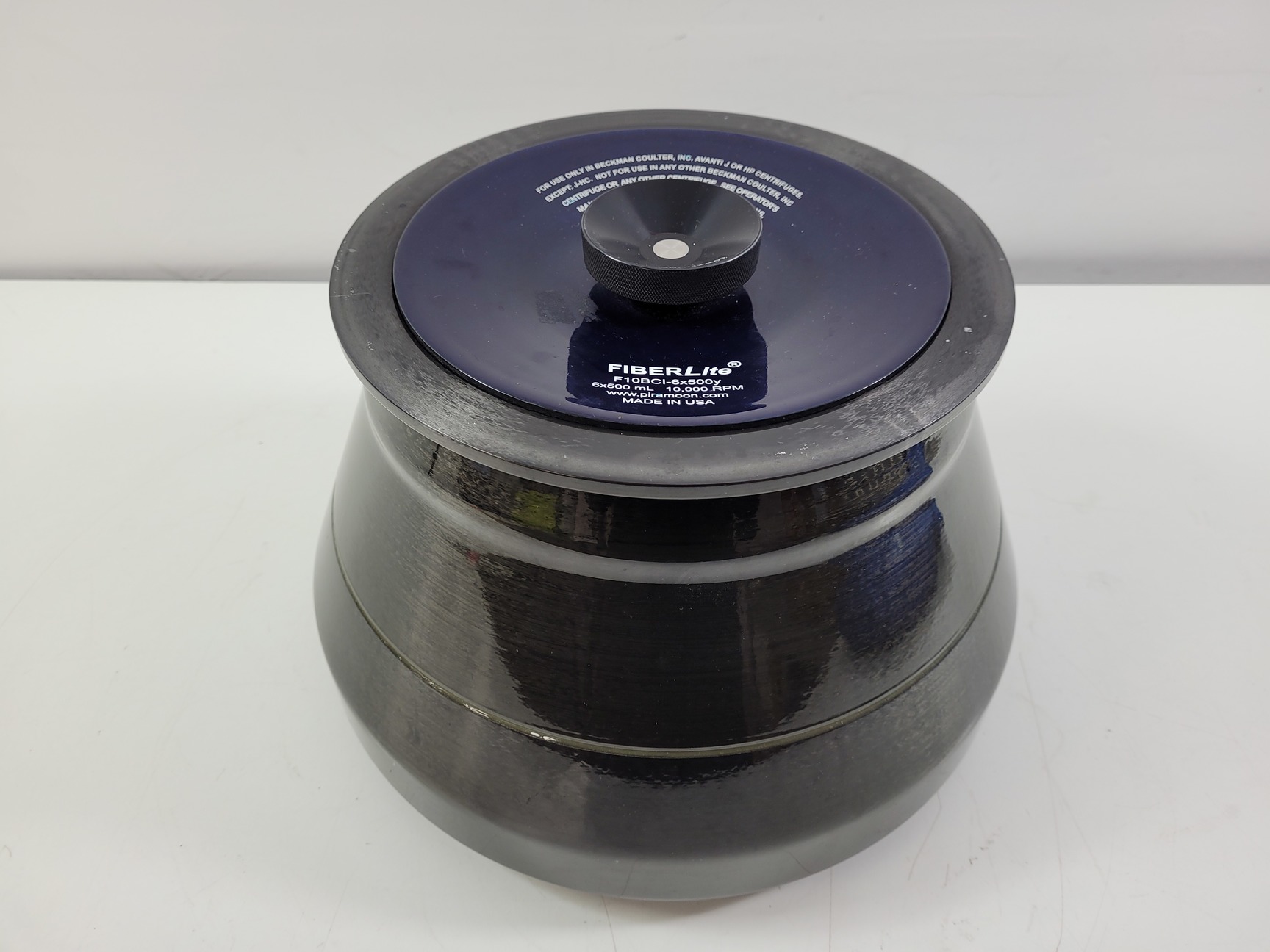 Image of Fiberlite PTI F10BCI-6x500Y 6x 500ml 10,000 rpm Centrifuge Rotor Lab