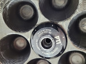 Thumbnail image of Fiberlite PTI F10BCI-6x500Y 6x 500ml 10,000 rpm Centrifuge Rotor Lab