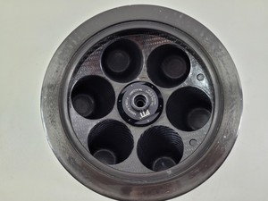 Thumbnail image of Fiberlite PTI F10BCI-6x500Y 6x 500ml 10,000 rpm Centrifuge Rotor Lab