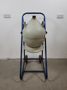 Thumbnail image of Jencons Air Reel Liquid Nitrogen Onion Dewar w/ Trolley Lab (No Lid)