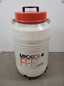 Thumbnail image of Thermolyne Locator 4 Cryo Biological Liquid Nitrogen Storage Dewar Lab