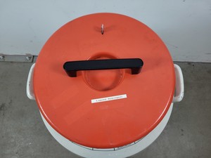 Thumbnail image of Thermolyne Locator 4 Cryo Biological Liquid Nitrogen Storage Dewar Lab