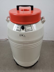 Thumbnail image of Thermolyne Locator 4 Cryo Biological Liquid Nitrogen Storage Dewar Lab