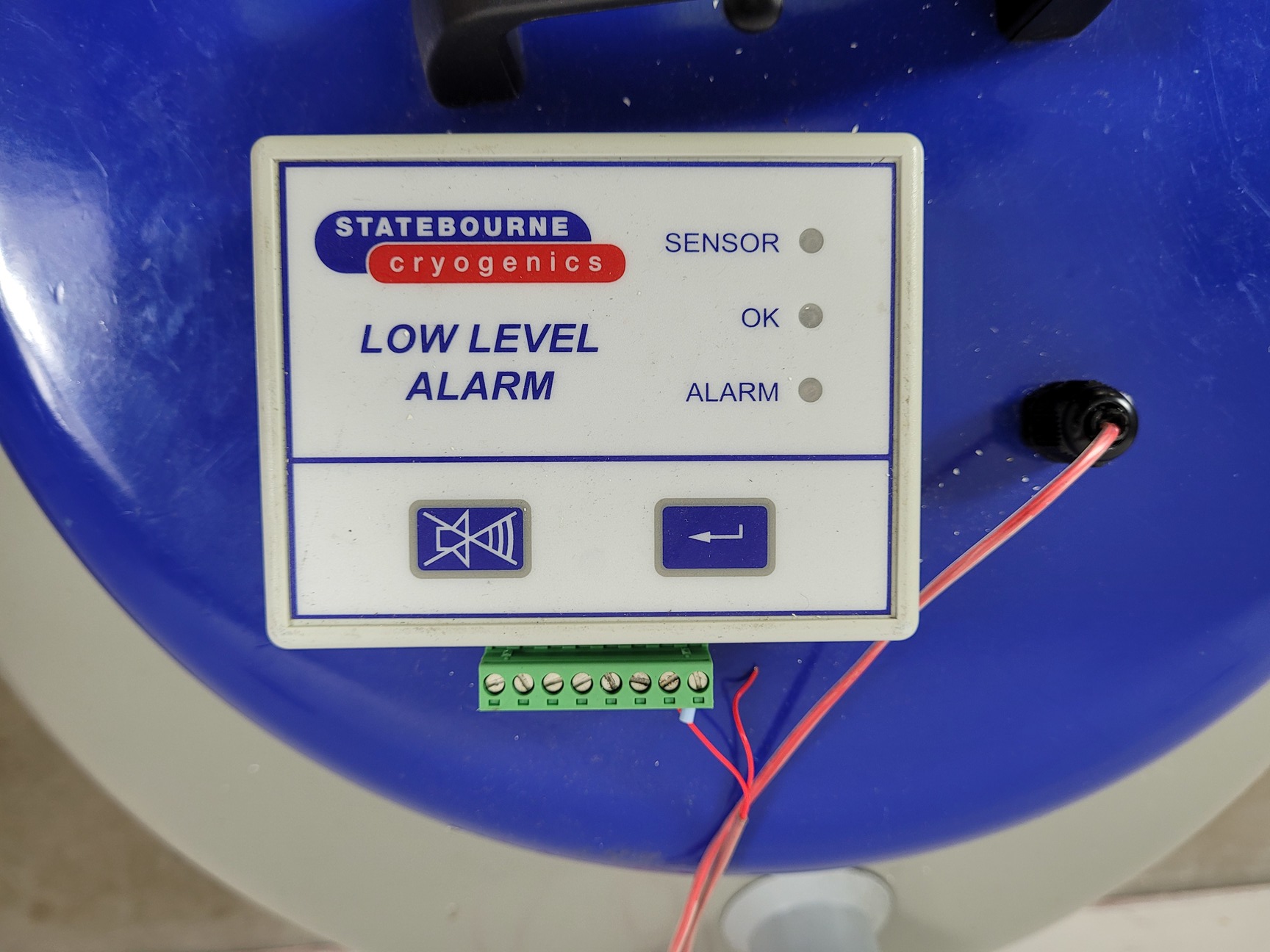 Image of Statebourne Cryogenics Biorack 3000 Liquid Nitrogen Sample Storage Dewar Lab