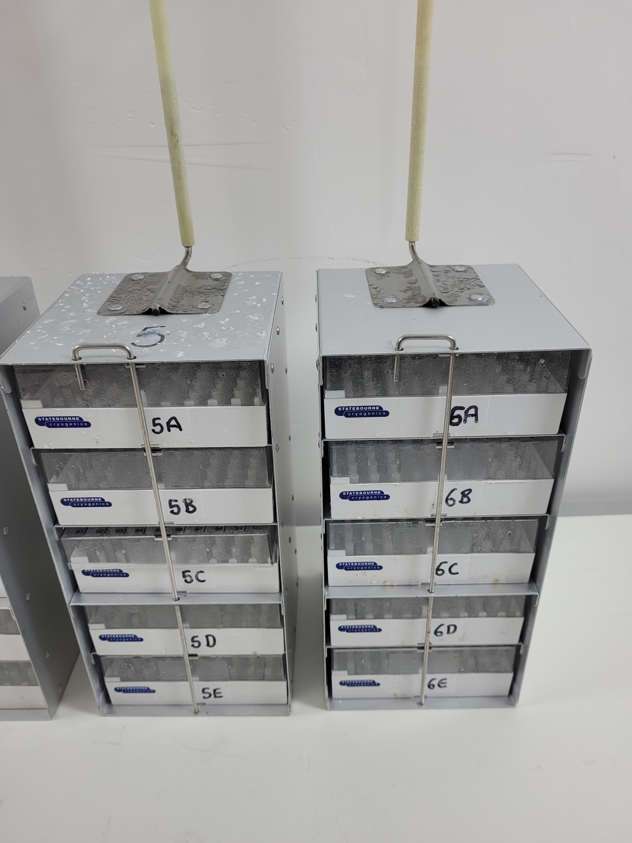 Image of Statebourne Cryogenics Biorack 3000 Liquid Nitrogen Sample Storage Dewar Lab