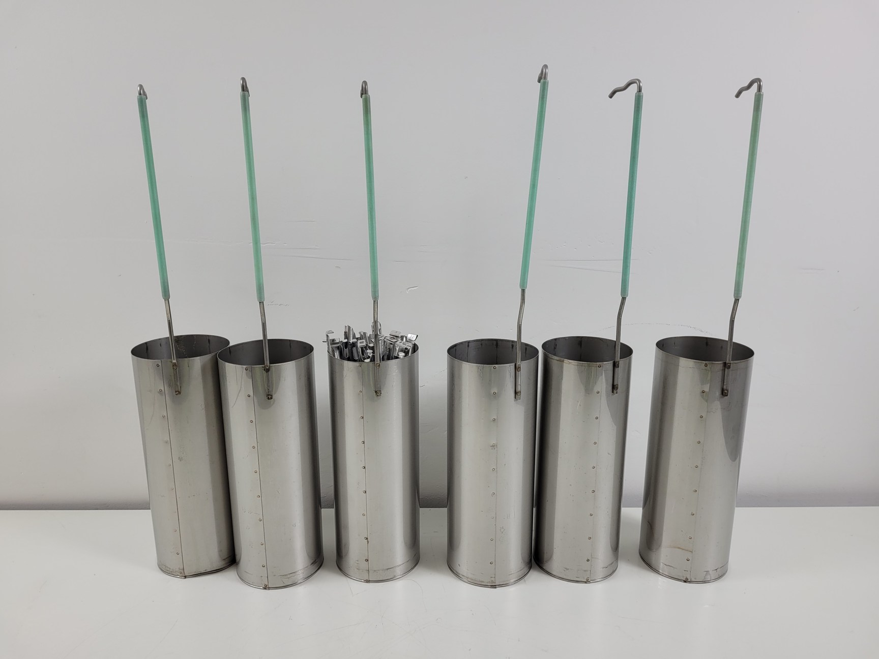 Image of Taylor-Wharton Jencons 36-VHC Liquid Nitrogen Dewar with Racks and Trolley Lab