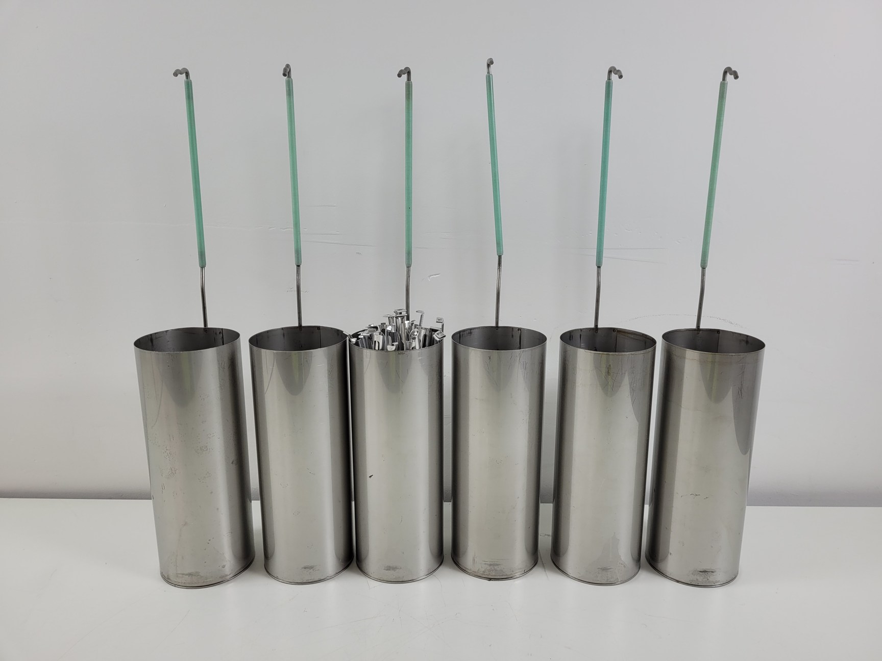 Image of Taylor-Wharton Jencons 36-VHC Liquid Nitrogen Dewar with Racks and Trolley Lab