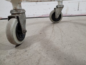 Thumbnail image of Taylor-Wharton Jencons 36-VHC Liquid Nitrogen Dewar with Racks and Trolley Lab