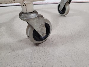 Thumbnail image of Taylor-Wharton Jencons 36-VHC Liquid Nitrogen Dewar with Racks and Trolley Lab