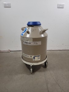 Thumbnail image of Taylor-Wharton Jencons 36-VHC Liquid Nitrogen Dewar with Racks and Trolley Lab