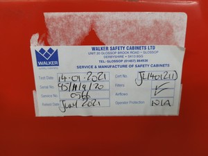 Thumbnail image of Microflow Laminar Flow Workstation Cabinet  Model MMM 118026 Lab