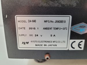 Thumbnail image of Kem Density/Specific Gravity Meter Model DA-640 Lab