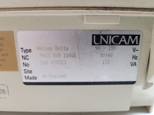 Thumbnail image of Unicam Helios Delta UV-Visible Spectrophotometer Lab Spares/Repairs