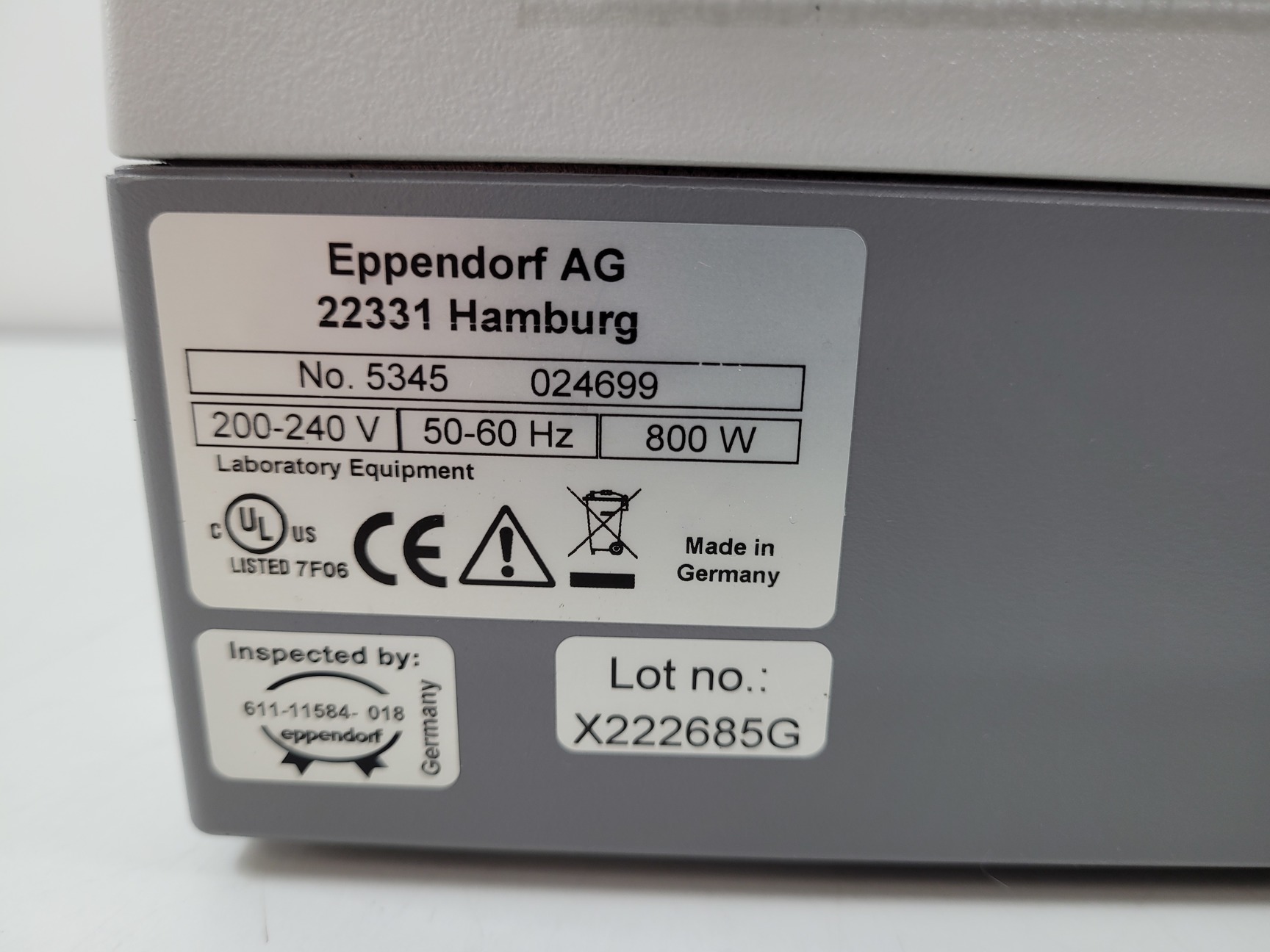 Image of Eppendorf Realplex MasterCycler Epgradient S Thermal Cycler Lab