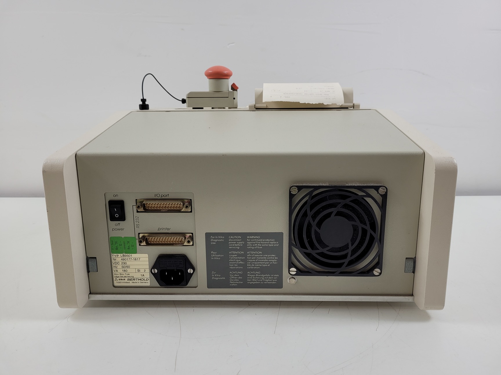 Image of OEM Berthold - Lumat LB 9501 Single Tube Luminometer Lab