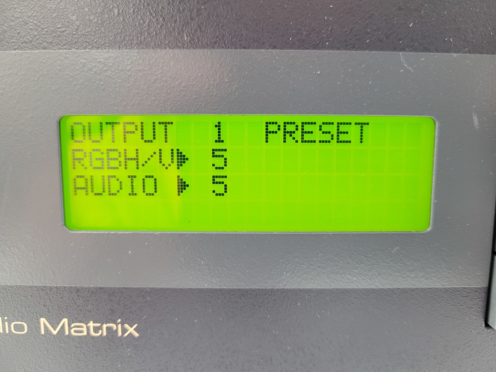 Image of Kramer 16X16 RGBHV & Audio Matrix Model VP-1616