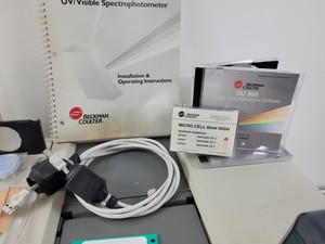 Thumbnail image of Beckman Coulter Model DU 800 UV/VIS Spectrophotometer Lab