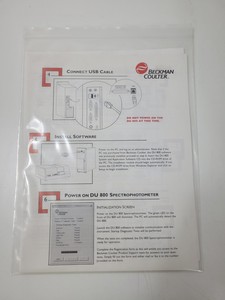 Thumbnail image of Beckman Coulter Model DU 800 UV/VIS Spectrophotometer Lab