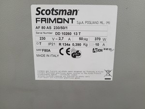 Thumbnail image of Scotsman Frimont Laboratory Ice Machine Model AF 80 Lab