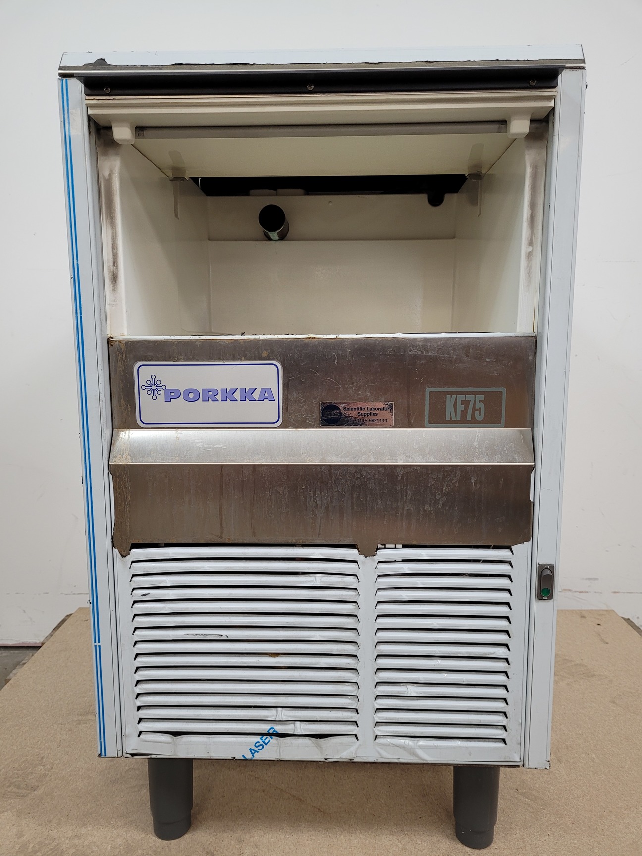 Image of Porkka Commercial Laboratory Ice Machine Model KF75 Lab