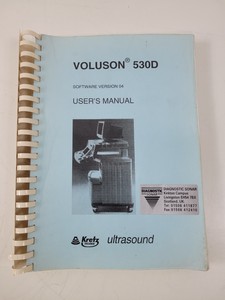 Thumbnail image of Medison Voluson 530D Ultrasound Machine Lab Spares/Repairs