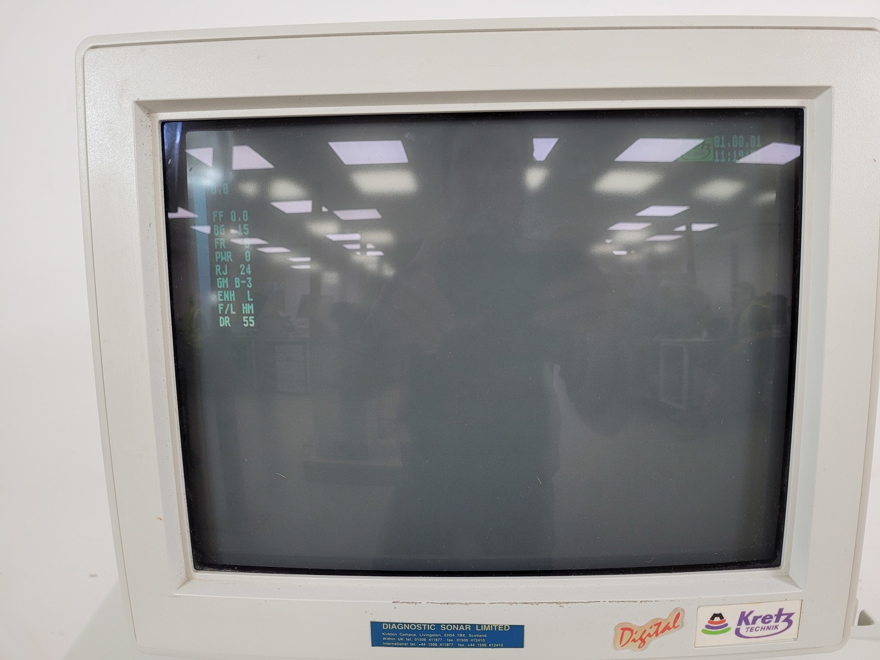 Image of Medison Voluson 530D Ultrasound Machine Lab Spares/Repairs
