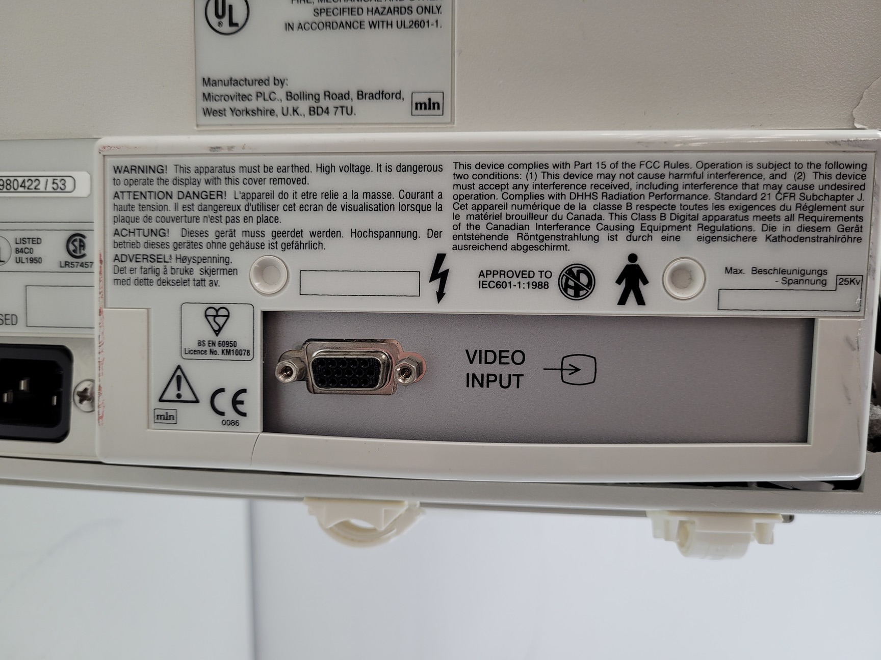 Image of Medison Voluson 530D Ultrasound Machine Lab Spares/Repairs