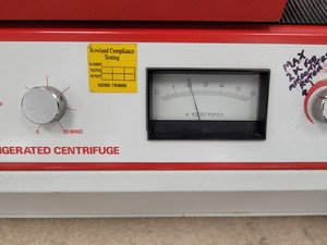 Thumbnail image of Denley Refrigerated Centrifuge Model BR401 with Rotor Lab 901306 microplate