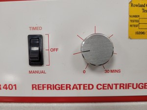 Thumbnail image of Denley Refrigerated Centrifuge Model BR401 with Rotor Lab 901306 microplate