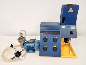 Thumbnail image of Gallenkamp Digital Flame Analyser FGA-350-L w/ Lafert Air Compressor Pump Lab