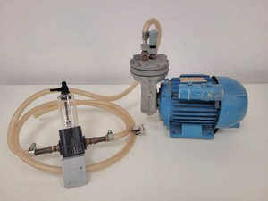 Thumbnail image of Gallenkamp Digital Flame Analyser FGA-350-L w/ Lafert Air Compressor Pump Lab