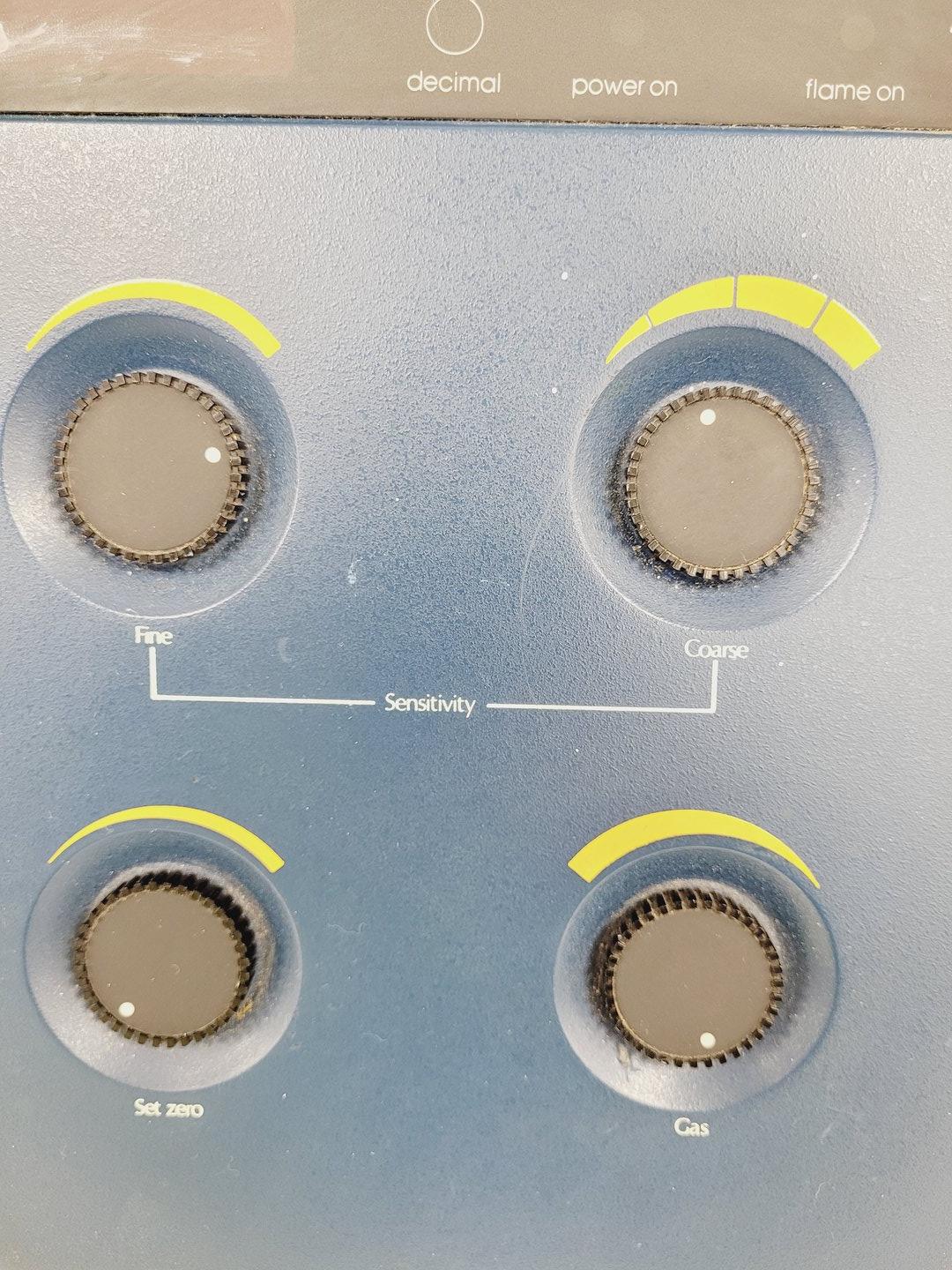 Image of Gallenkamp Digital Flame Analyser FGA-350-L w/ Lafert Air Compressor Pump Lab