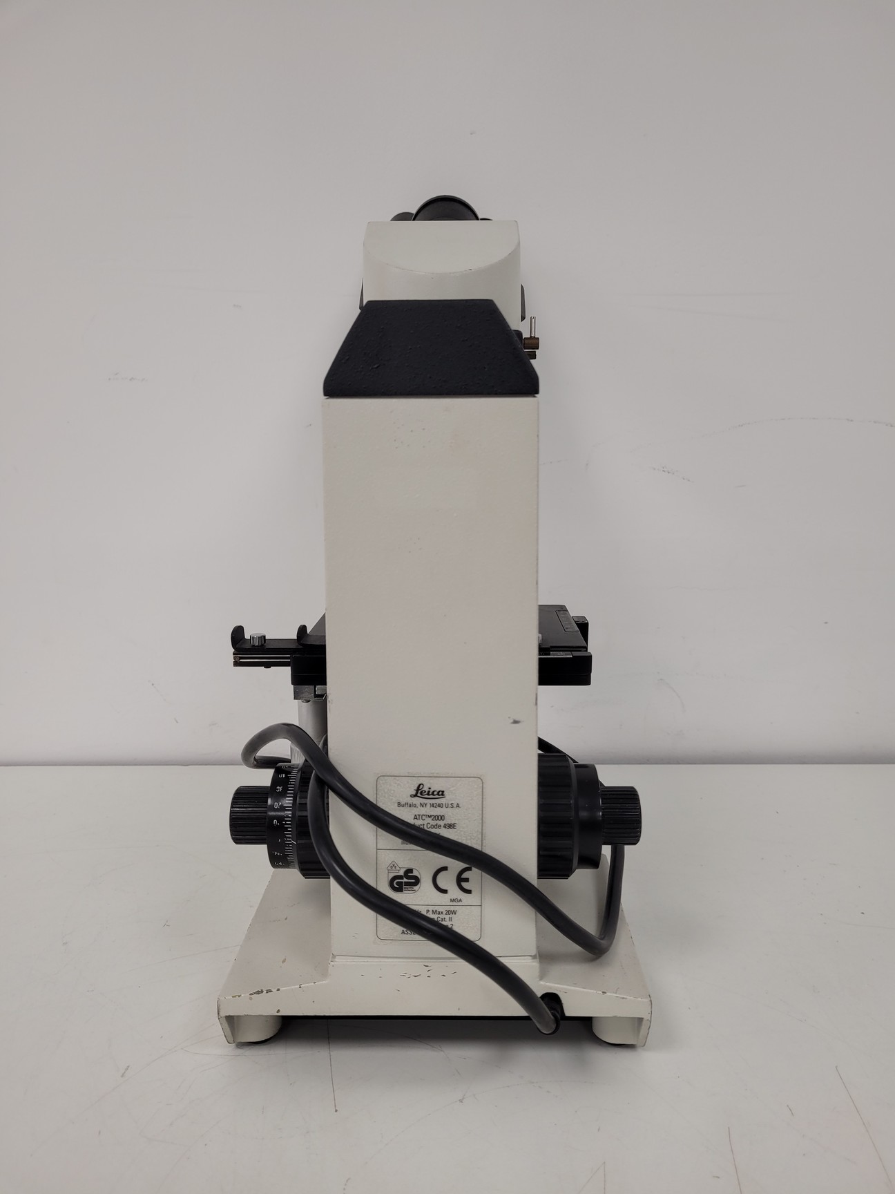 Microscope 2000 Model Lab Record Leica ATC 2000 Compound Microscope w/ 4 x Objectives Achro Lab