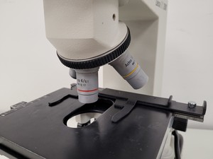 Thumbnail image of Leica ATC 2000 Compound Binocular Microscope with 4 x Achro Objectives Lab