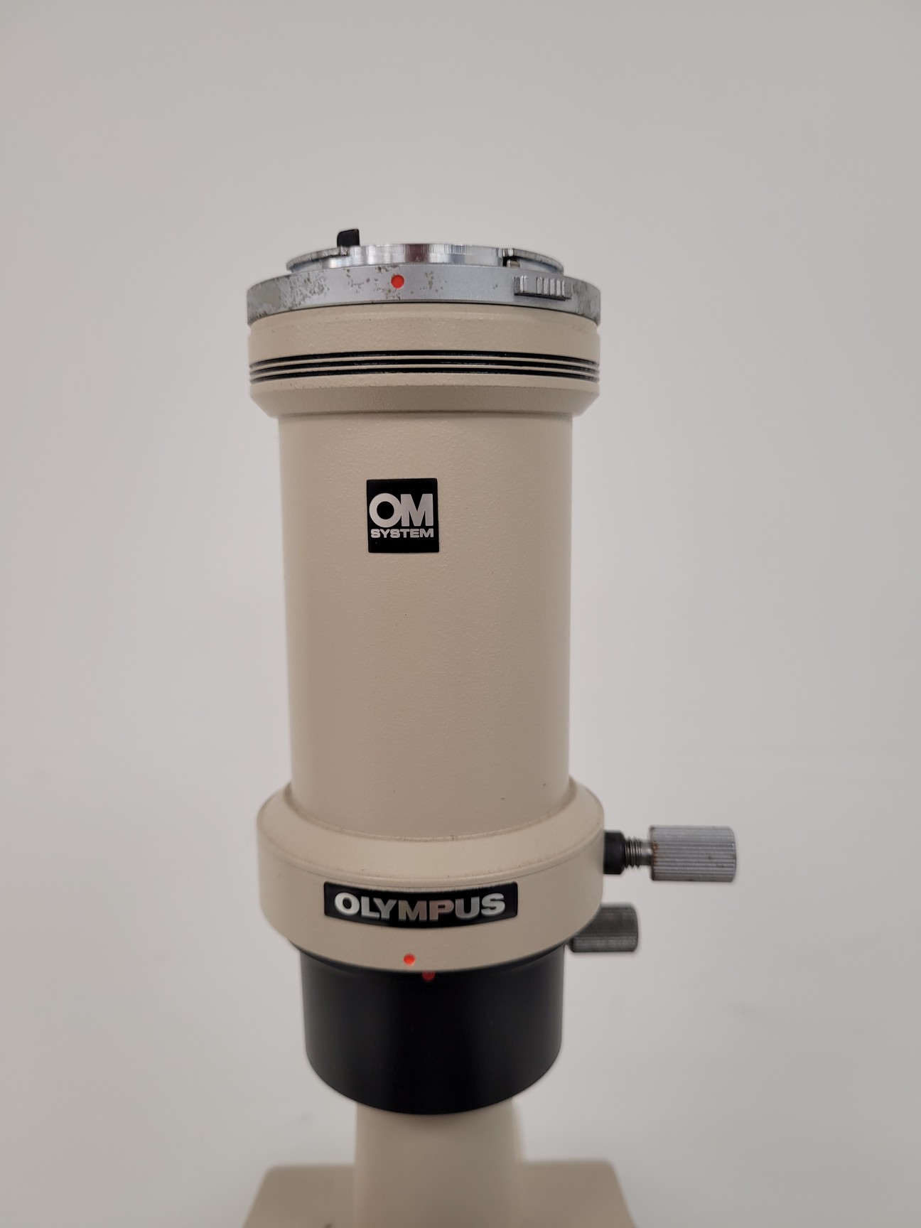 Image of Olympus CH-2 CHS Microscope with 4 x Objectives SPlan A4 FLU Lab