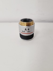 Thumbnail image of Olympus CH-2 CHS Microscope with 4 x Objectives SPlan A4 FLU Lab