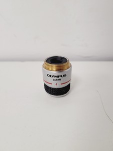 Thumbnail image of Olympus CH-2 CHS Microscope with 4 x Objectives SPlan A4 FLU Lab