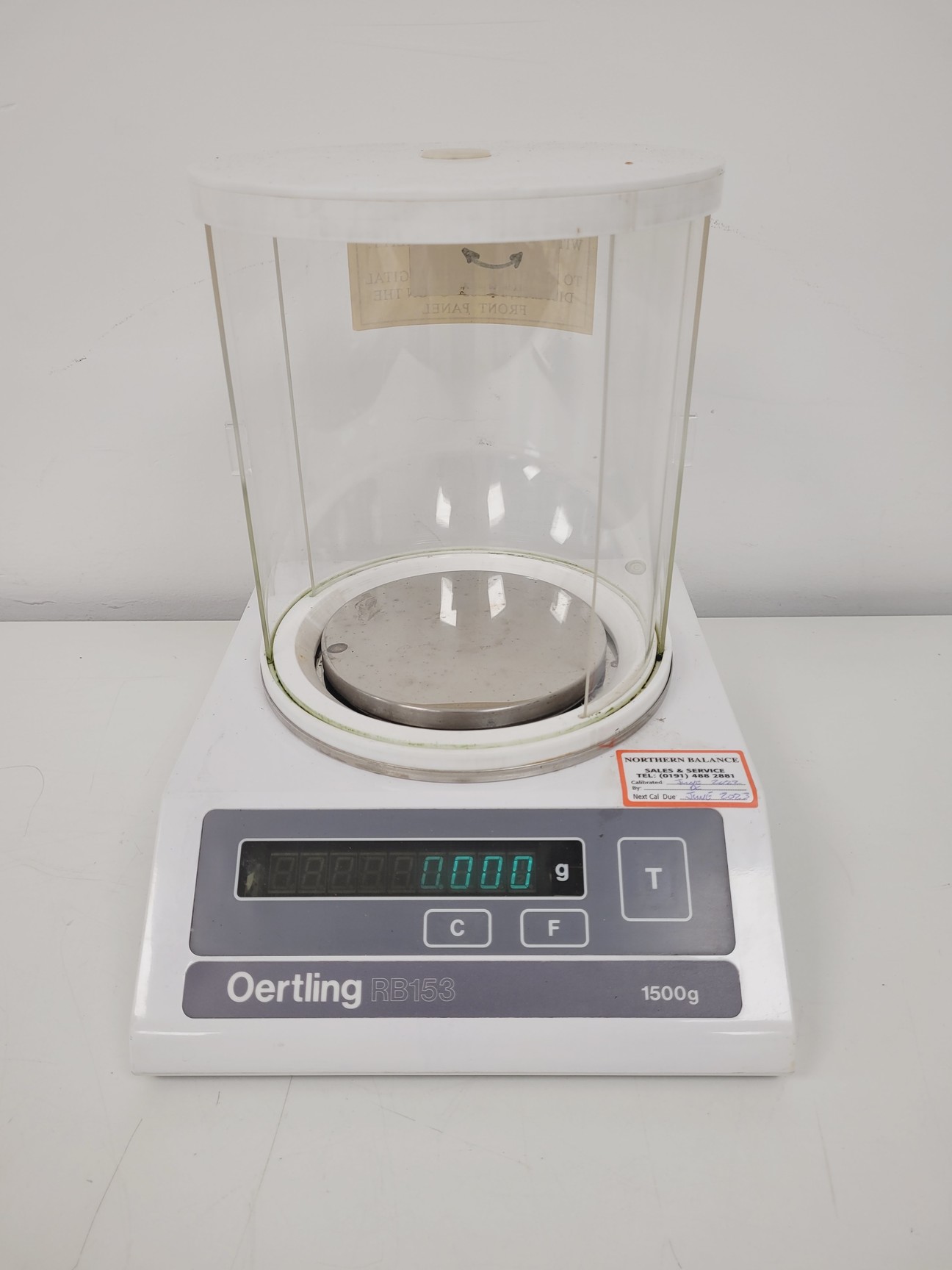 Image of Oertling Laboratory Precision Balance Scales    Model RB153 Lab
