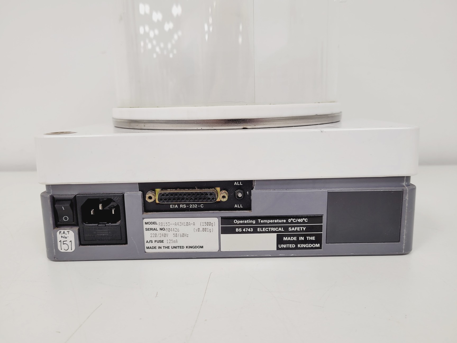 Image of Oertling Laboratory Precision Balance Scales    Model RB153 Lab