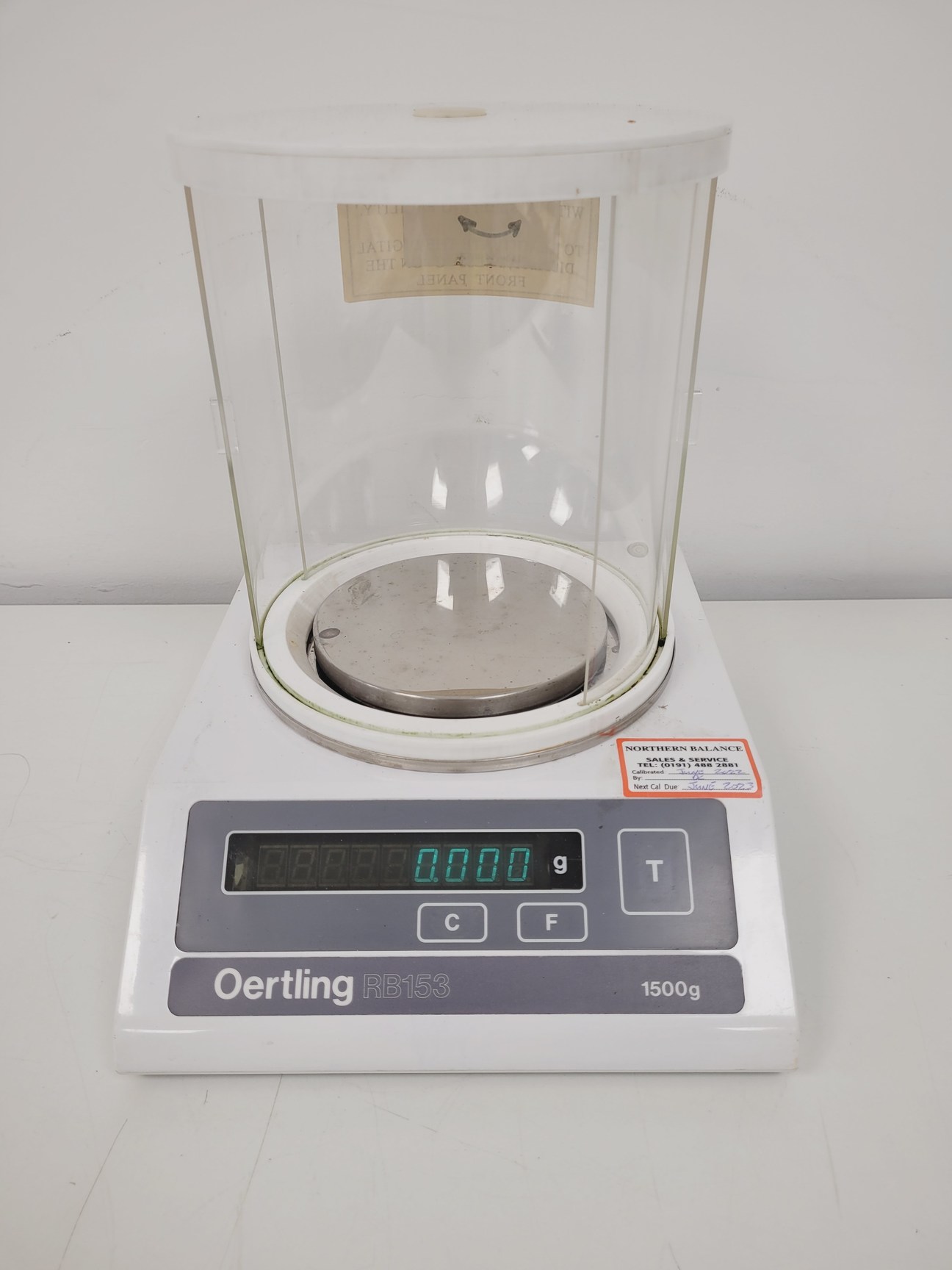 Image of Oertling Laboratory Precision Balance Scales    Model RB153 Lab