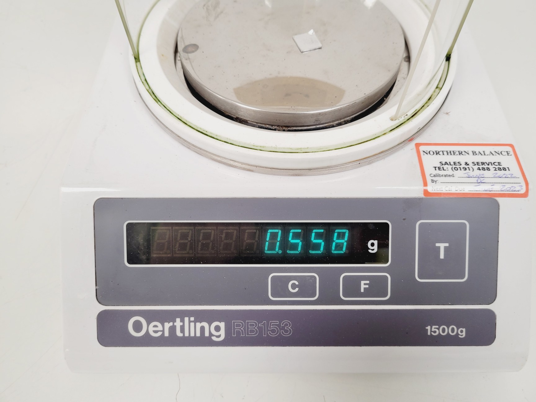 Image of Oertling Laboratory Precision Balance Scales    Model RB153 Lab