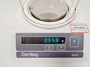 Thumbnail image of Oertling Laboratory Precision Balance Scales    Model RB153 Lab