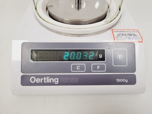 Thumbnail image of Oertling Laboratory Precision Balance Scales    Model RB153 Lab
